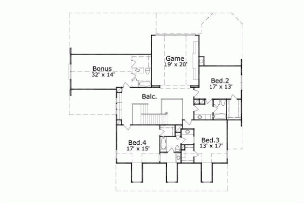 Upper/Second Floor Plan: 19-1602
