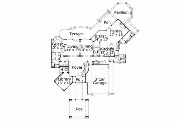 Main Floor Plan: 19-1603
