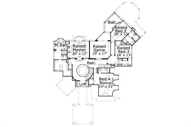 Upper/Second Floor Plan: 19-1603