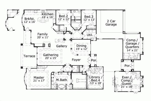 Main Floor Plan: 19-1609