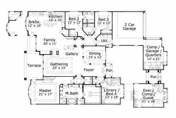 Main Floor Plan: 19-1610