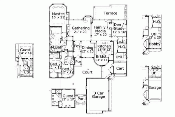 Main Floor Plan: 19-1612