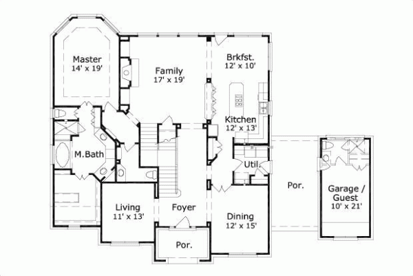 Main Floor Plan: 19-1617
