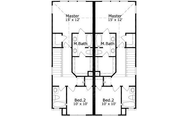 Upper/Second Floor Plan 19-1620
