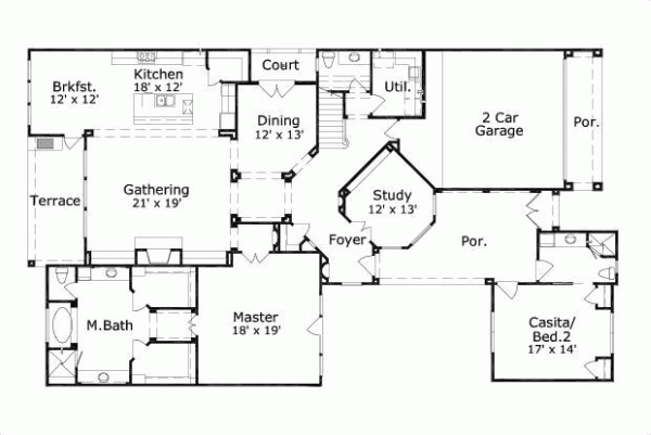 Main Floor Plan: 19-1623