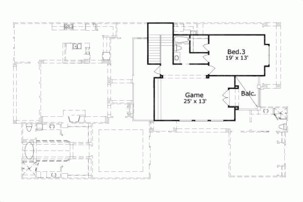 Upper/Second Floor Plan: 19-1623