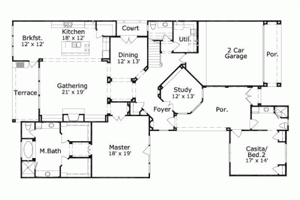 Main Floor Plan: 19-1624