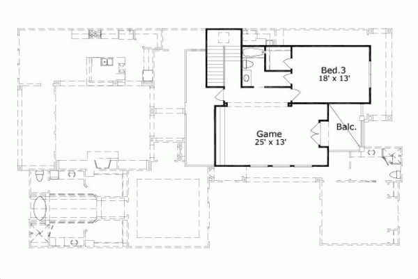 Upper/Second Floor Plan: 19-1624