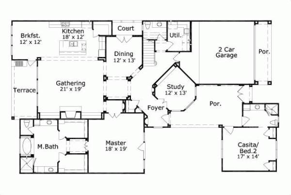 Main Floor Plan: 19-1625