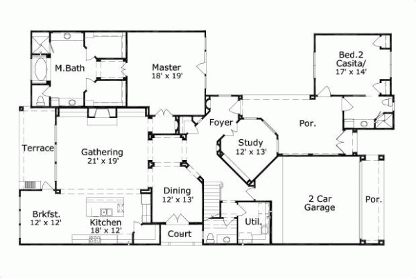 Main Floor Plan: 19-1626