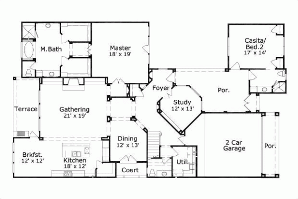 Main Floor Plan: 19-1627