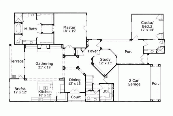 Main Floor Plan: 19-1628