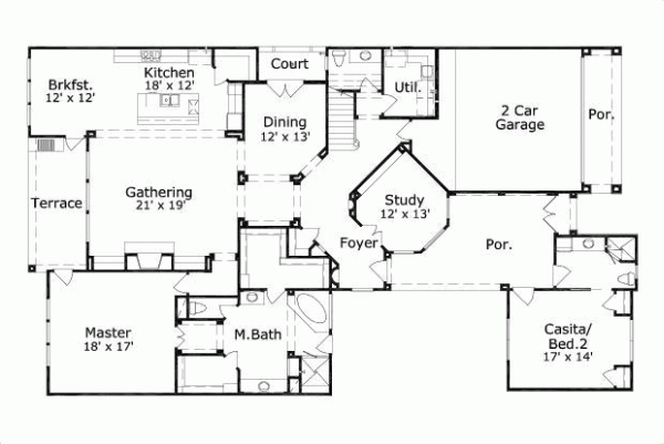 Main Floor Plan: 19-1629