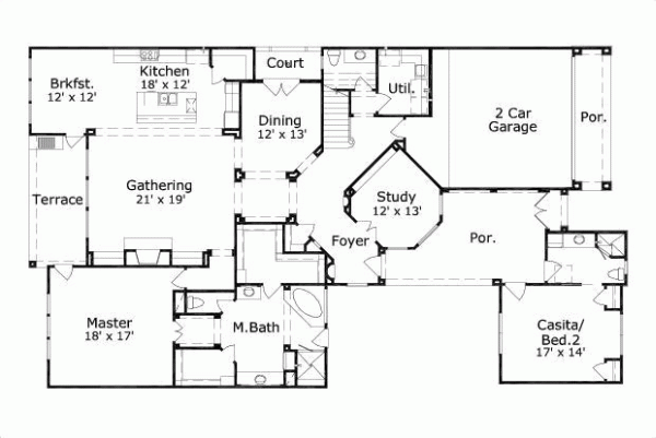 Main Floor Plan: 19-1630