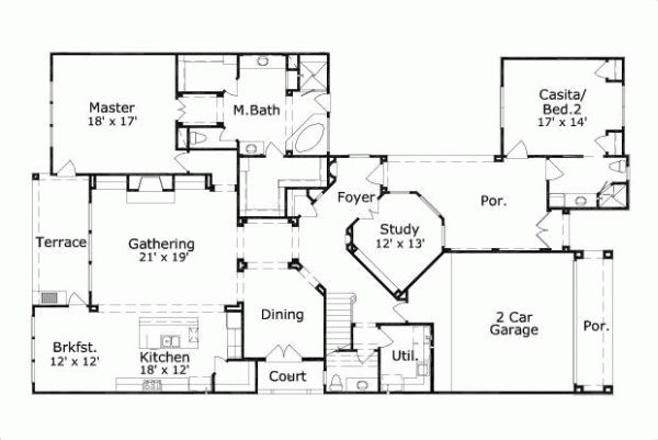Main Floor Plan: 19-1632