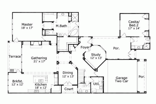 Main Floor Plan: 19-1633