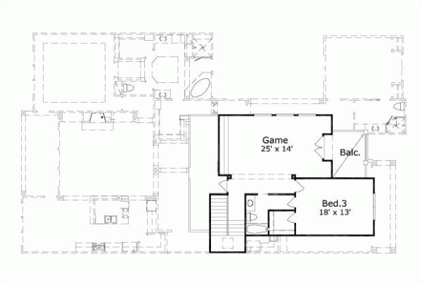 Upper/Second Floor Plan: 19-1633