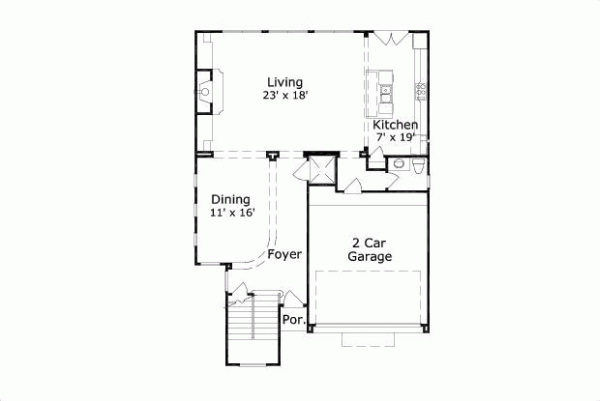 Main Floor Plan: 19-1636