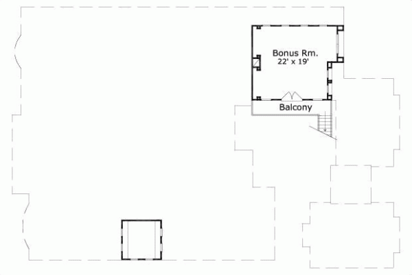 Upper/Second Floor Plan: 19-1638