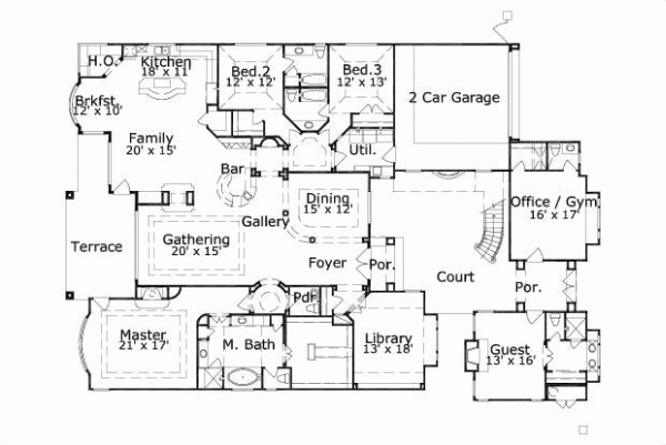 Main Floor Plan: 19-1639