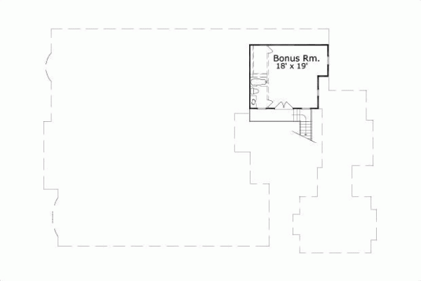 Upper/Second Floor Plan: 19-1640