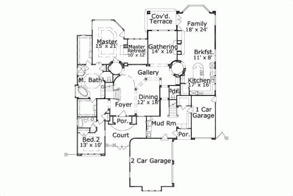 Main Floor Plan: 19-1643
