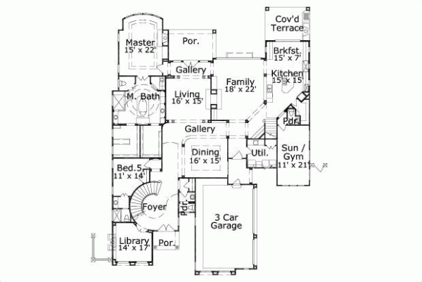 Main Floor Plan: 19-1648