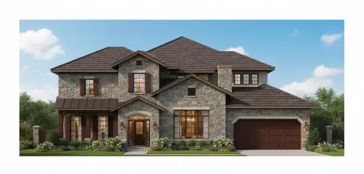 Tuscan house plans 19-1657 - front exterior, 5,280 sq ft, 6 bed, 5 bath house plans | Monster House Plans