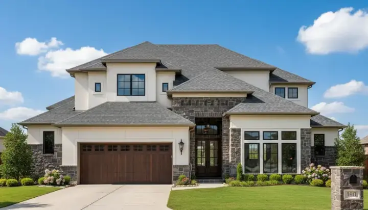 Tuscan house plans 19-1670 - front exterior, 3,551 sq ft, 5 bed, 4 bath house plans | Monster House Plans