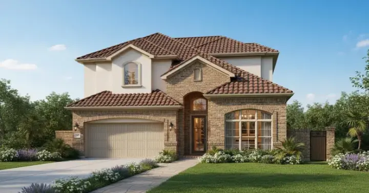 Traditional house plans 19-1672 - front exterior, 3,551 sq ft, 5 bed, 4 bath house plans | Monster House Plans