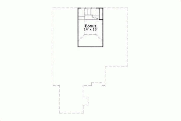 Upper/Second Floor Plan 19-1674