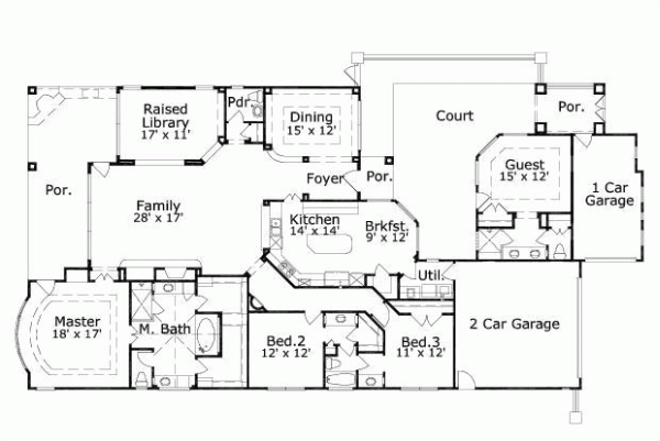 Main Floor Plan: 19-1678