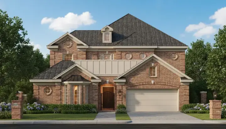 Traditional house plans 19-1692 - front exterior, 4,121 sq ft, 5 bed, 4 bath house plans | Monster House Plans