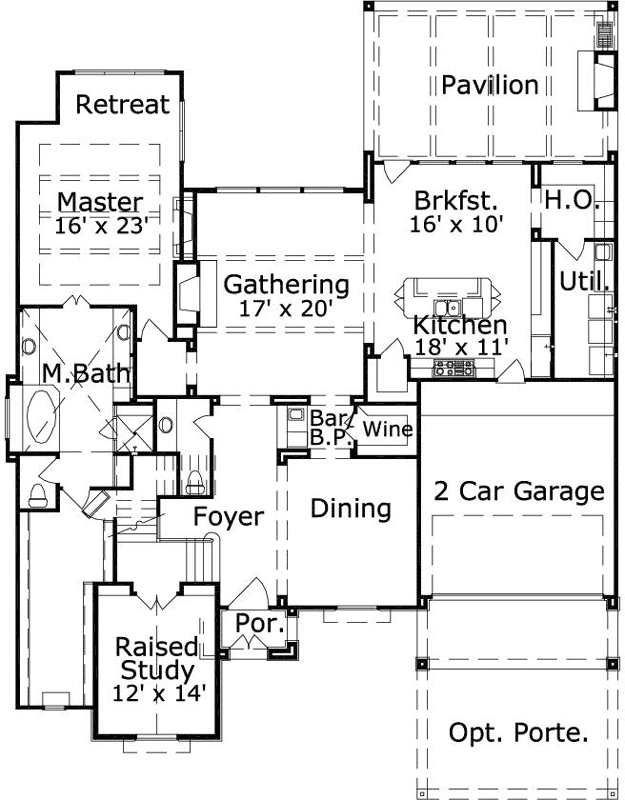Main Floor Plan: 19-1694