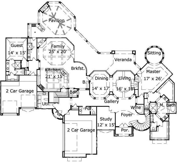Main Floor Plan: 19-1697