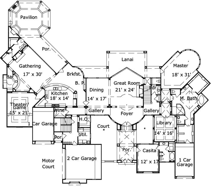 Main Floor Plan: 19-1699