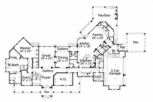 Main Floor Plan: 19-170