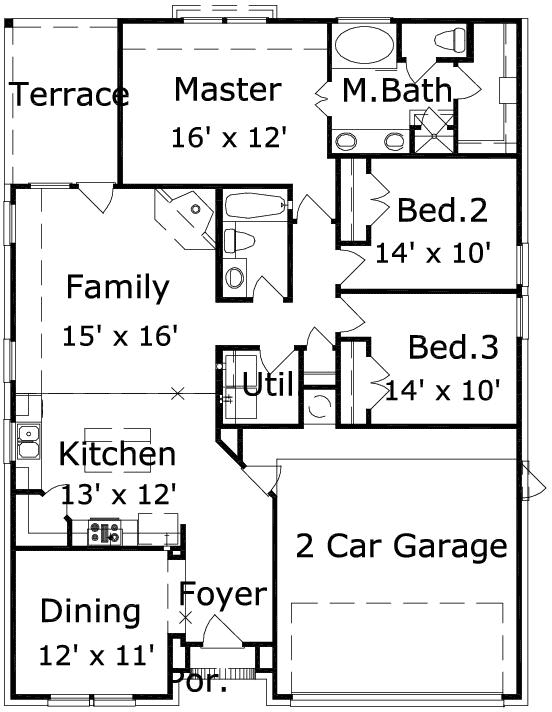 Main Floor Plan: 19-1706