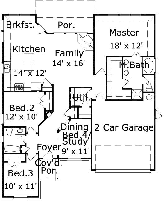 Main Floor Plan: 19-1707
