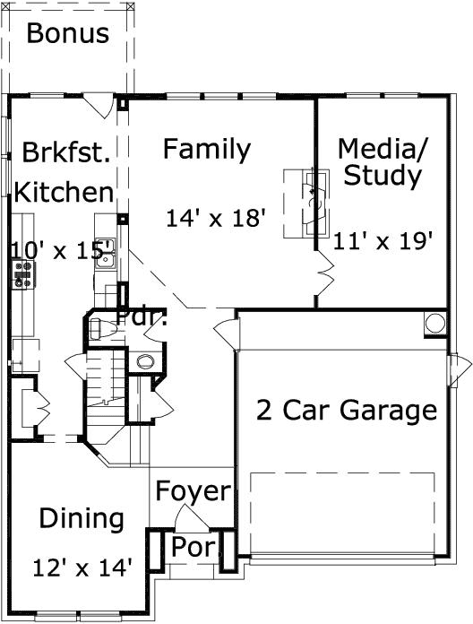 Main Floor Plan: 19-1711