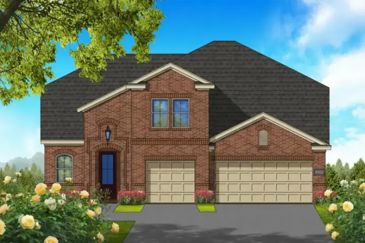 Traditional house plans 19-1712 - front exterior, 3,589 sq ft, 4 bed, 2 bath house plans | Monster House Plans