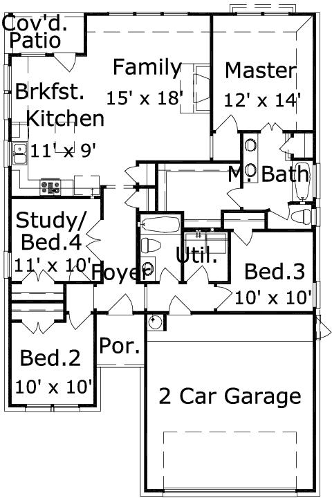 Main Floor Plan: 19-1715