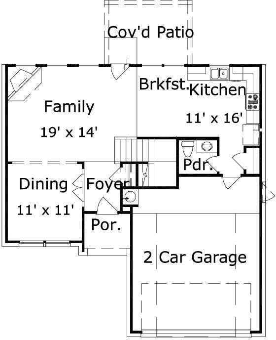 Main Floor Plan: 19-1716
