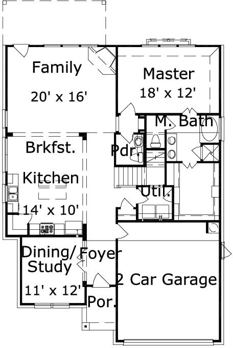 Main Floor Plan: 19-1717