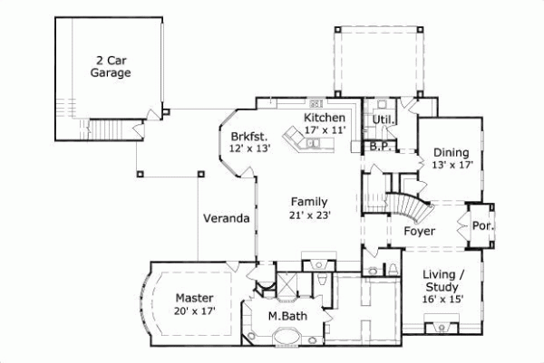Main Floor Plan: 19-176