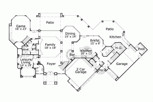 Main Floor Plan: 19-177