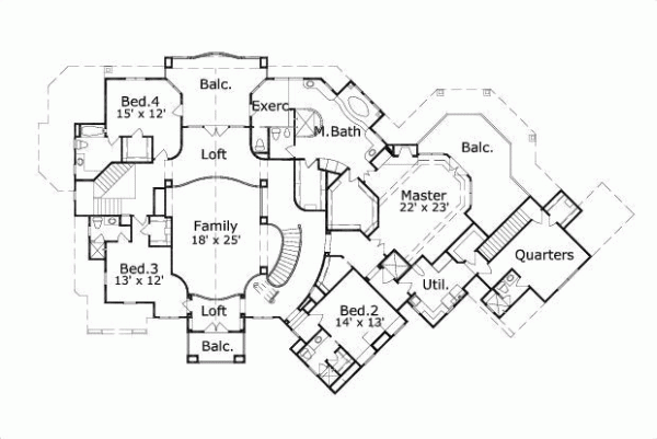 Upper/Second Floor Plan: 19-177