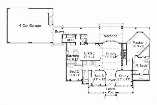 Main Floor Plan: 19-178