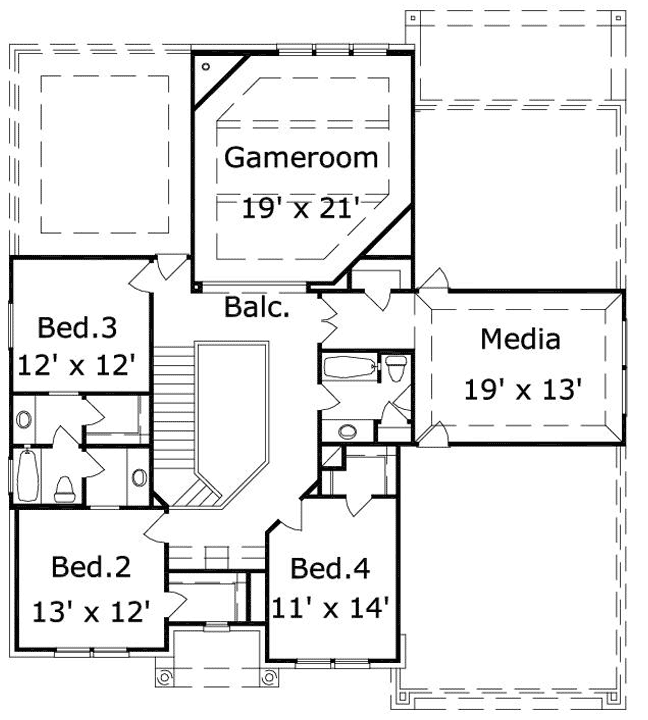Upper/Second Floor Plan: 19-1780