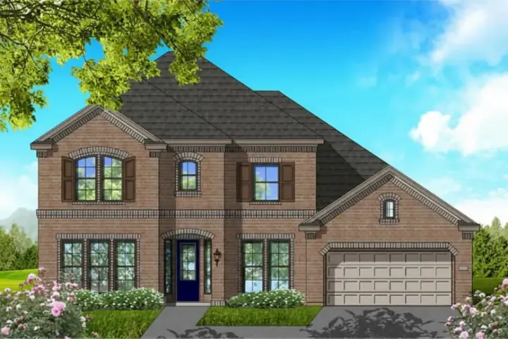 Traditional house plans 19-1781 - front exterior, 3,833 sq ft, 4 bed, 3 bath house plans | Monster House Plans
